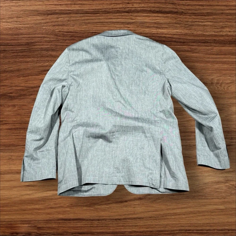 J. Crew Ludlow 2 Button‎ Jacket Men Sz 44R Cotton Unconstructed Somelos Stretch